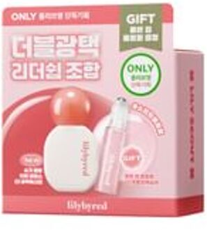 Sugar Wrapping Tint Gloss Gift Set - 2 Types #01 Peach Syrup