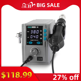 SUGON 2020D 700W Hot Air Gun Soldering Station 110/220V Lead Free Rework Station Phone PCB Chip Repair BGA SMD Soldering Station