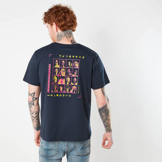 Suicide Squad Character Grid Unisex T-Shirt - Navy - S Blauw