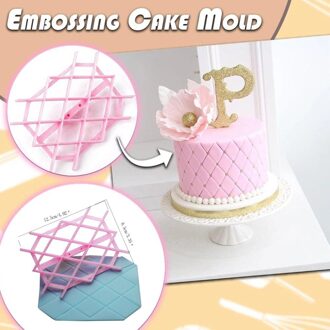 Suiker Ambachtelijke Cake Decorating Fondant Icing Plunger Gereedschap Mold Embossing Cakevorm Decorating Mould Taart Tools Embossing Cake
