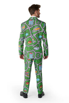 Suitmeister Carpet city Groen - S