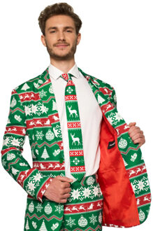 Suitmeister Christmas nordic Groen - M