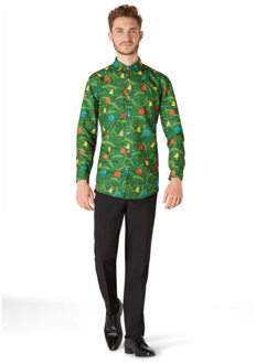 Suitmeister Christmas tree shirt Groen - 40 (M)