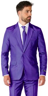 Suitmeister Purple - Mannen Kostuum - Paars - Feest - Maat 2XL