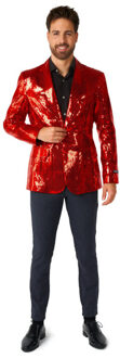 Suitmeister Sequins red Rood - XL