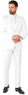 Suitmeister White - Mannen Kostuum - Wit - Feest - Maat M