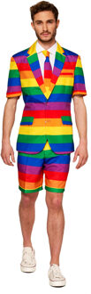 Suitmeister Zomer-verkleedpak Rainbow Heren Polyester