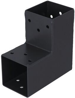 Suki Koppelstuk Hoek 2 Aansluitingen Antraciet 71x71mm Type A