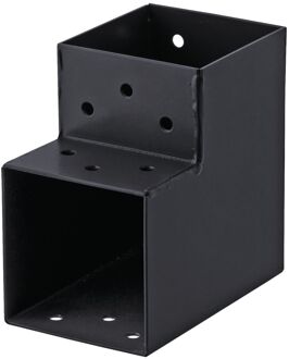 Suki Koppelstuk Hoek 2 Aansluitingen Antraciet 91x91mm Type A