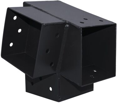 Suki Koppelstuk Hoek 3 Aansluitingen Antraciet 91x91mm Type D