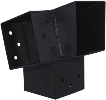 Suki Koppelstuk Hoek 3 Aansluitingen Antraciet 91x91mm Type F