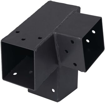 Suki Koppelstuk Hoek 3 Aansluitingen Antraciet Type C