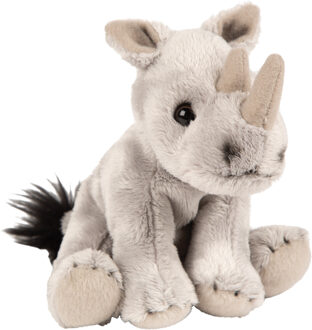 Suki Pluche knuffel dieren neushoorn 15 cm - Knuffeldier Multikleur