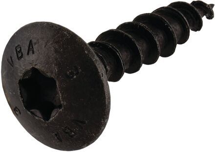 Suki Spaanplaatschroef Staal Verzonken Kop Torx T30 - 7x40mm - 50 Stuks