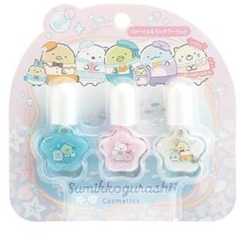 Sumikko Gurashi Nail Color Set A 3 pcs