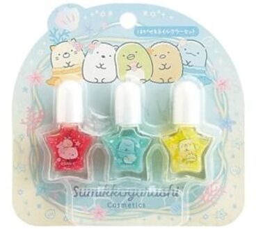 Sumikko Gurashi Nail Color Set B 3 pcs