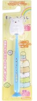 Sumikko Gurashi Toothbrush with Sucker & Cap Shirokuma 1 pc