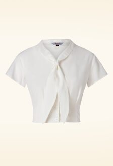 Summer Ahoy blouse in wit