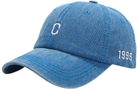 summer Baseball Cap Men Women Embroidery C Letter Baseball Caps Adjustable hat Sun Hats бейсболка мужская blauw