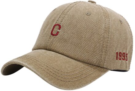 summer Baseball Cap Men Women Embroidery C Letter Baseball Caps Adjustable hat Sun Hats бейсболка мужская khaki