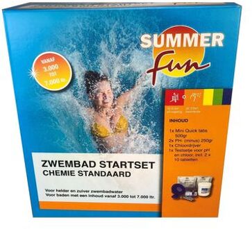 Summer Fun Startset Chemie Blauw, Geel