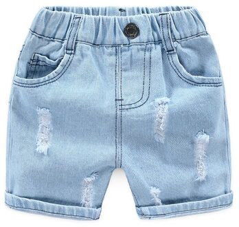 Summer Kids Baby Girls Shorts Boys Jeans Short Pants Toddler Ripped Pants for Baby Boys Shorts Cotton Girls Denim Shorts 2-8Y