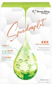 Summer Snow Grass Balancing Face Mask 3 pcs