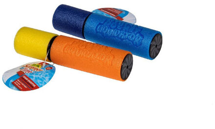 Summertime 1x Waterpistool spuit van foam 15 cm Multi