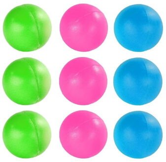 Summertime Beachball ballen - 9x stuks - speelballetjes - ballen - strand speelgoed