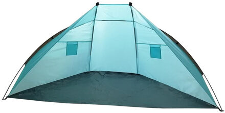 Summertime Beachshelter strandtent summertime blauw 270 x 120 cm - Windschermen