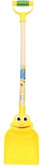 Summertime Kikker schepje geel 75 cm - Speelgoedschepjes