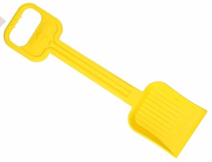 Summertime Plastic zand schep 54 cm geel - Speelgoedschepjes