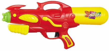 Summertime Waterpistool/waterpistolen rood/geel 50 cm - Waterpistolen