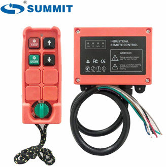 SUMMIT F21-2S-WD 2 single speed up and down for mini micro 1 axis electric hoist industrial radio remote control controller