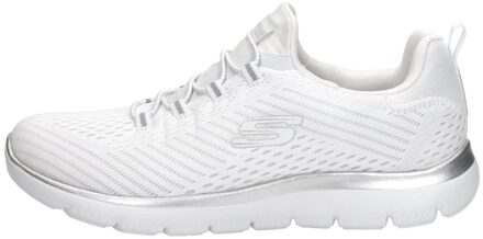 Summits - Fast Attraction Sneakers Dames wit - zilver - 38