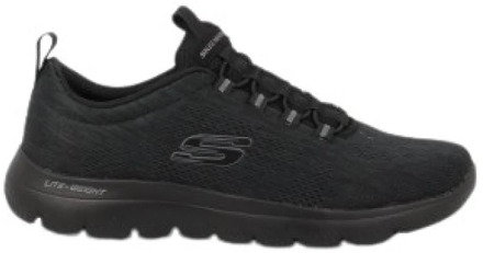 Summits Louvin heren sneakers - Zwart - Maat 41 - Extra comfort - Memory Foam