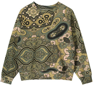 Summum 3s4732-30387 120 sweater big paisley on cotton sweat multicolour Print / Multi - XS