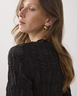 Summum 3s5066-30648 990 top spiderweb mesh black Zwart - XL