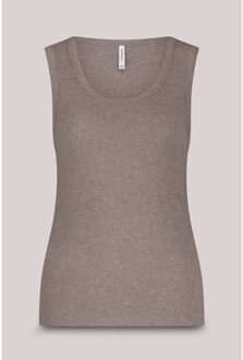 Summum 3s5092-30685 top tank melange lurex rib Grijs - S
