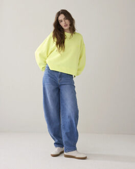 Summum 3s5327-30791 217 sweater fluo sweat lemon Geel