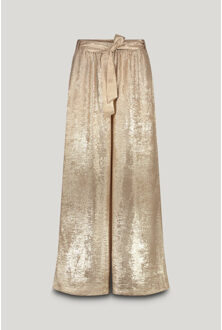 Summum 4s2550-12114 pants metallic lamee Geel - 34