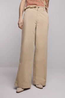 Summum 4s2565-12003 palazzo pants butter tencel twill Taupe - 38
