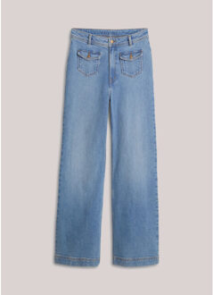 Summum 4s2936-5206 6 jeans flared comford heritage denim vintagebluedenim Blauw - 36