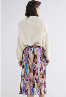 Summum 6s1310-12150 skirt wave sequins Veelkleurig - 36