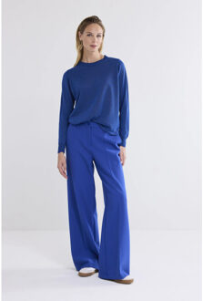 Summum 7s5882-8021 sweater lurex knit Blauw - XS