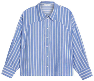 Summum Blouse lange mouw 2s3398-12408 Blauw - 38