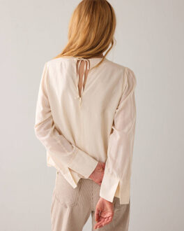 Summum Blouse lange mouw 2s3401-12370 Ecru - 38