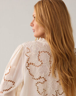 Summum Blouse lange mouw 2s3448-12420 Ecru - 40