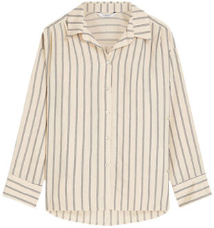 Summum Blouse lange mouw 2s3455-12374 - maat 34 Ecru