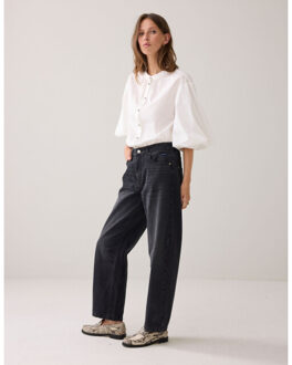 Summum Cocoon fit black cotton jeans jeans 4s2746-5181 Zwart - 38